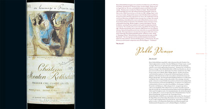 Chateau Mouton Rothschild book spread