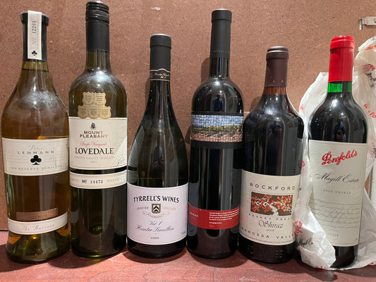 An Australian Half-Dozen – Semillon & Shiraz