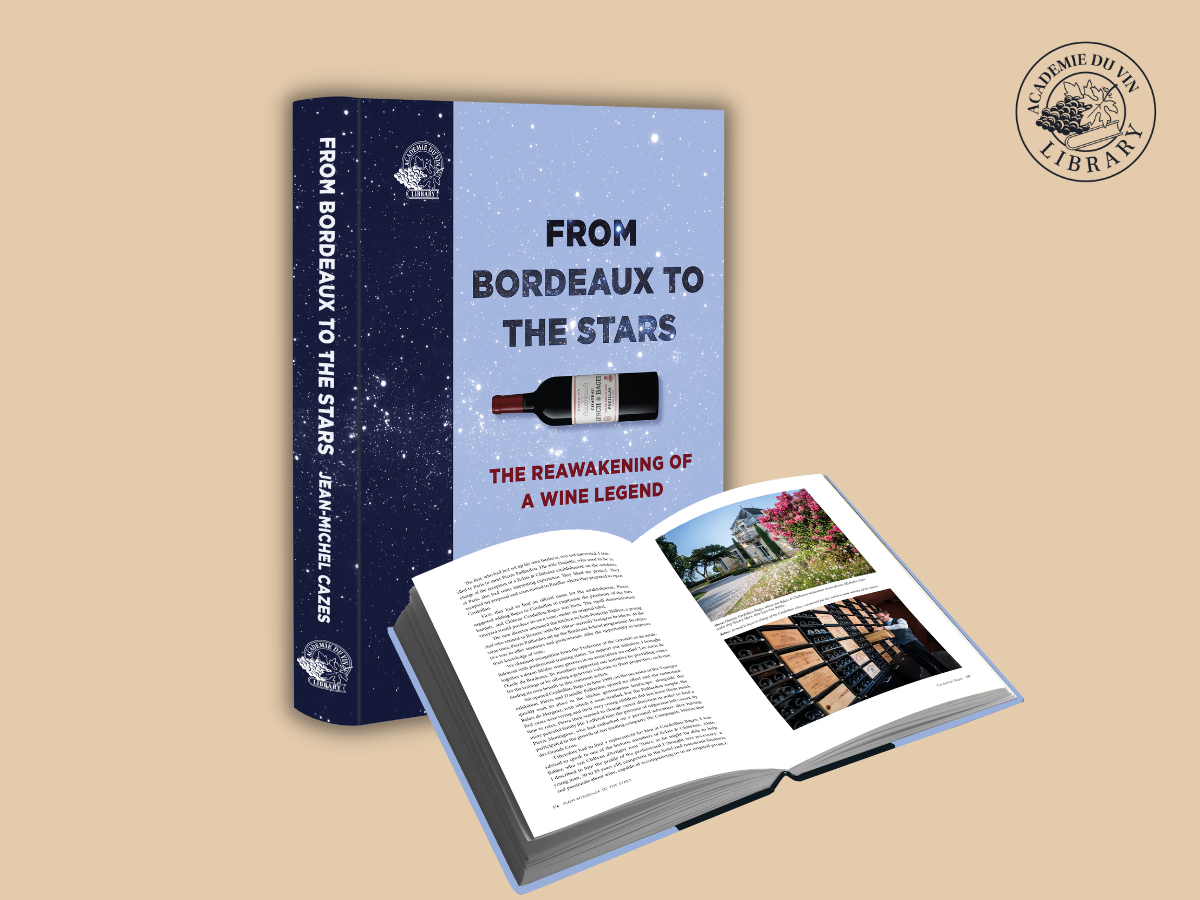 Star-struck: Académie du Vin Library celebrates its 20th title, From Bordeaux to the Stars by Jean-Michel Cazes