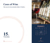 Drink with Me, Wine Wisdom – 2026 Desk Calendar