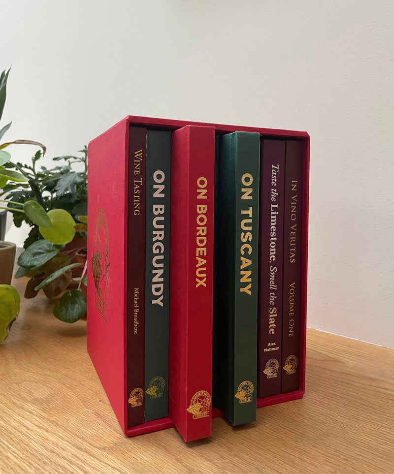 8 wine books collection