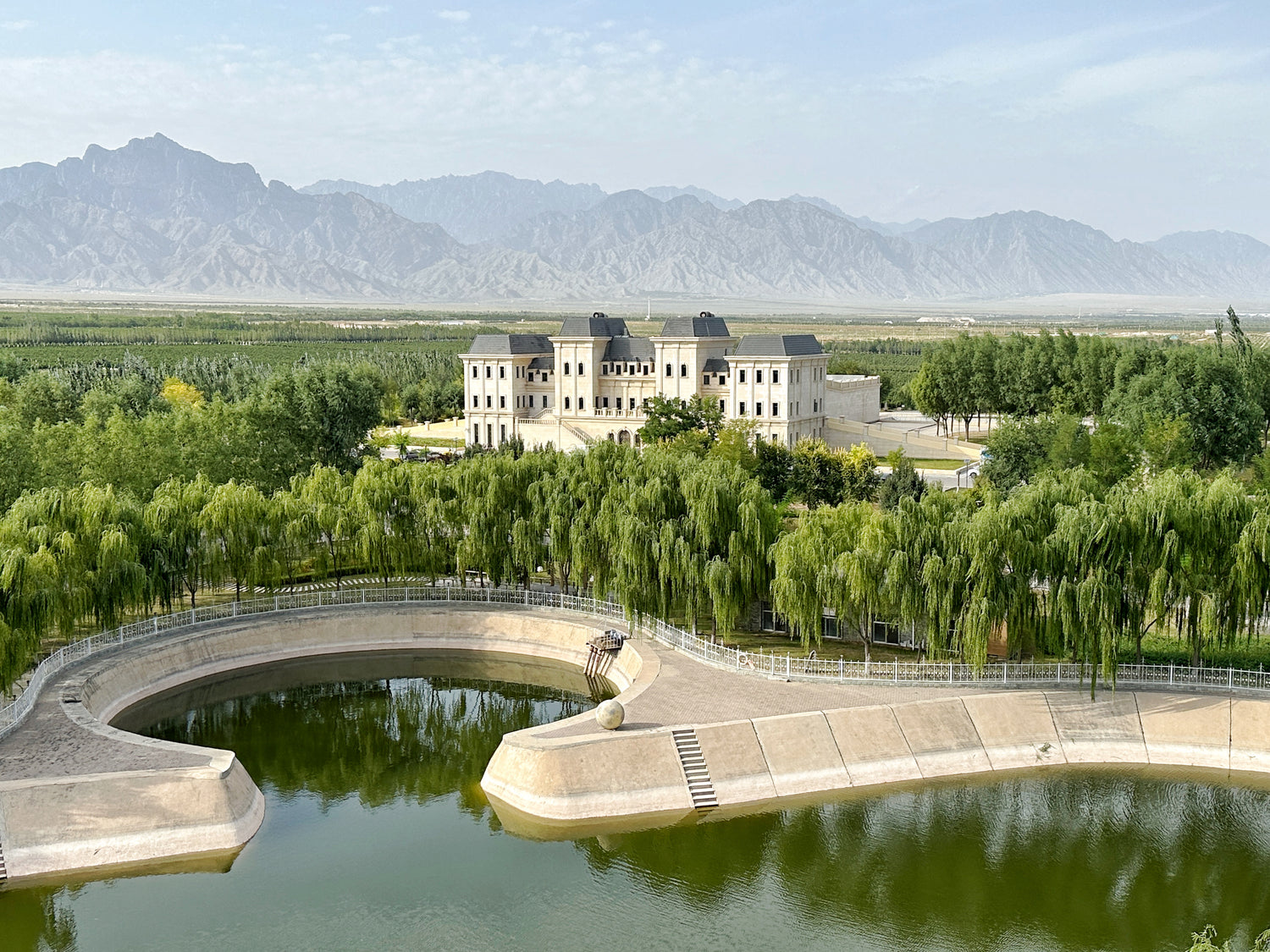 Landscape of Chateau Mihope