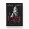 Book cover of 'Tasting Victory' by Gérard Basset on a white background