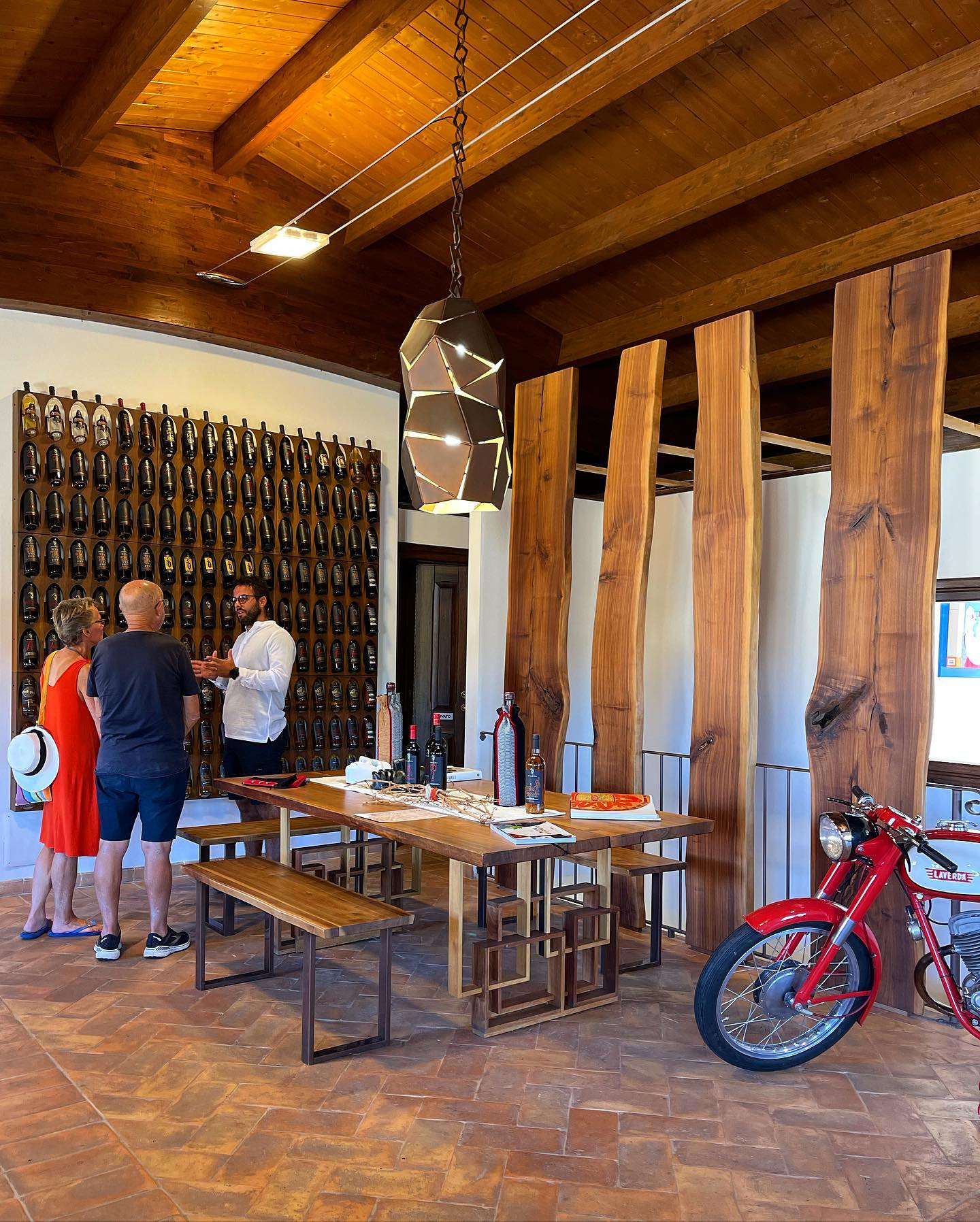 Sedilesu Wine Tasting Room in Sardinia